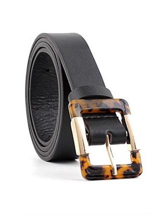 Ремінь жіночий nuoya чорний 02180