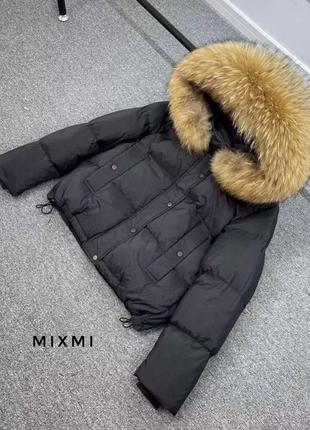 Жіноча куртка дута 9664 з капюшоном демі весна /осінь /зима (42-46, 48-50 оверсайз  розміри)3 фото