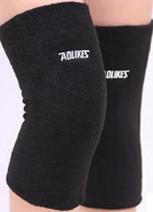 Наколенники теплые aolikes черный 03354