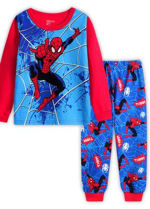 Костюм детский пижама человек паук spiderman baby has xl 03474