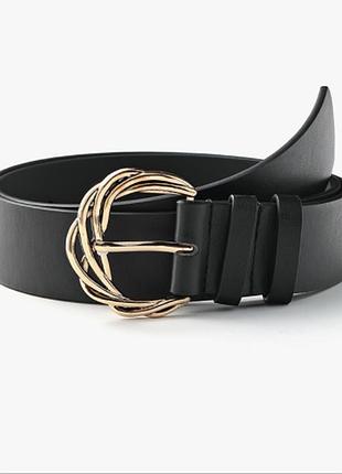 Ремень женский nuoya черный 02178