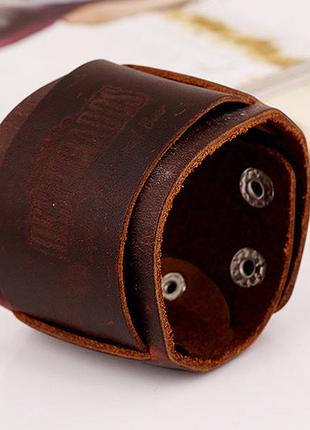 Браслет кожаный мужской европейский стиль 00308
