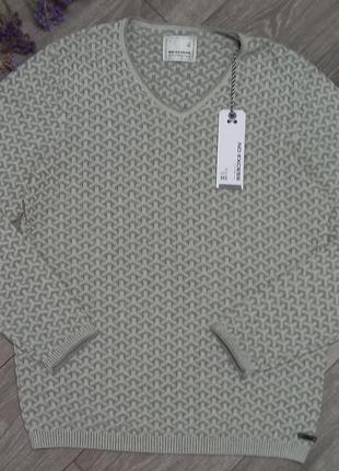 Мужской свитер, тонкая вязка1 фото
