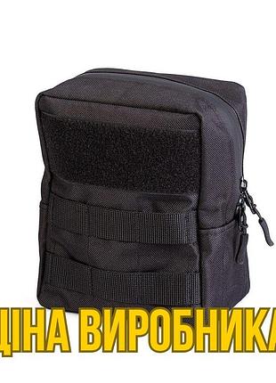 Утилитарный подсумок сухарка черный