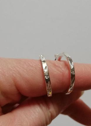 Женские серьги кольца от avon2 фото