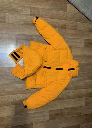 Пуховик пуфер дута зимова куртка як zara mango h&m7 фото