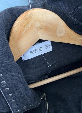 Крутая джинсовая курточка 34-36 mango4 фото