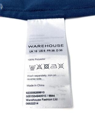 Шикарна шифонова блузка warehouse, s/m6 фото