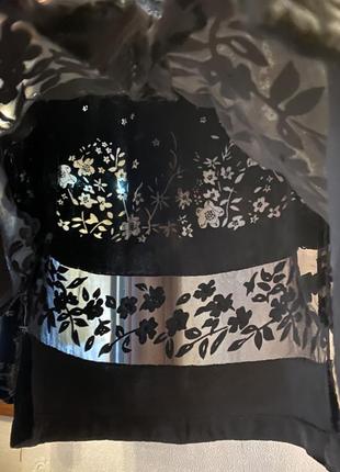 Нарядная блуза из панбархата, блуза из бархата silk club