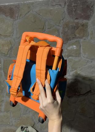 Рюкзак школьный ортопедический чемодан рюкзак на колесиках унисекс большой малый disney4 фото
