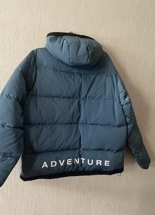 Безкоштовна доставка куртка adidas original mens adventure down puffer jacket blue h135803 фото