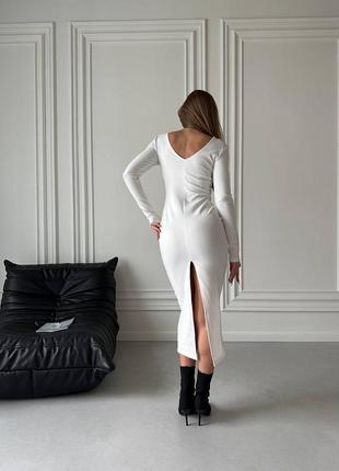 Стильна тепла сукня 5