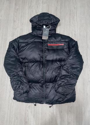 Пуховик куртка  prada moncler stone island nike