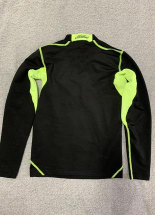 Кофта спортивна термо компрессионная подростковая детская nike pro combat hyperwarm dri fit max6 фото