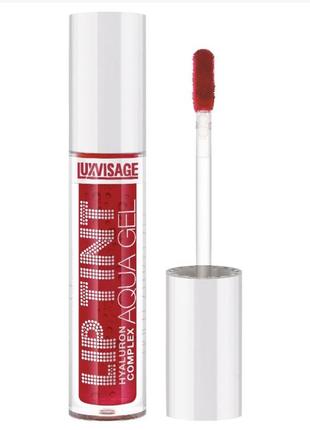 Тінт для губ lip tint aqua gel hyaluron complex від luxvisage #02