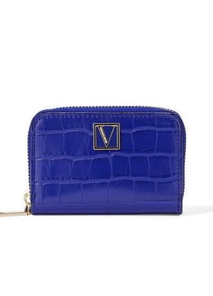 Синій гаманець victoria’s secret оригінал кошелек мини маленький гаманець вікторія сікрет1 фото