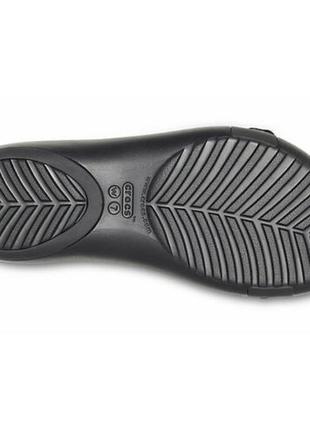 Сандалии босоножки женские crocs women´s serena sandal black8 фото