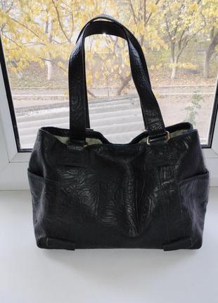 Шкіряна сумка american leather co