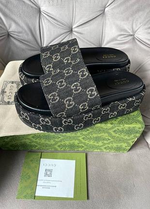 Шльопанці replica gucci rhyton starwberry w 576963 drw