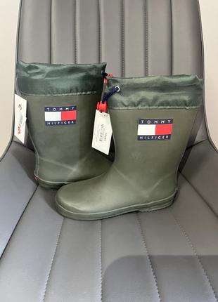 Нові дитячі ризові чоботи ризяки 33/34р tommy hilfiger оригінал