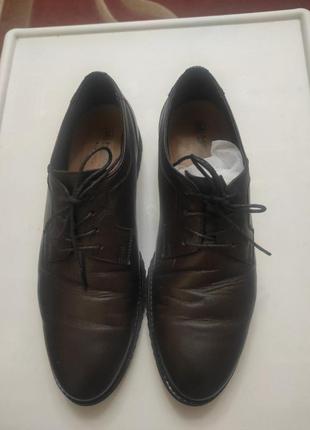 Кожаные мужские ботинки1 фото