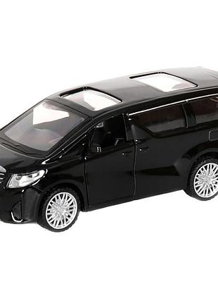 Игрушка машина металл 4329 toyota alphard "автопром" 1:42 (черный)