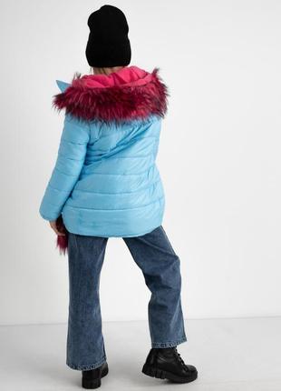 Детская зимняя куртка для девочки.2 фото