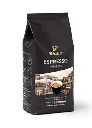 Tchibo espresso kräftig sizilianer art кофе в зернах, 1 кг