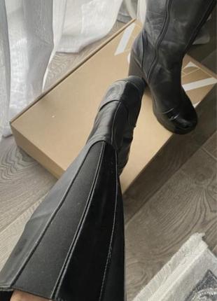 Сапоги натуральная кожа 39 разм.