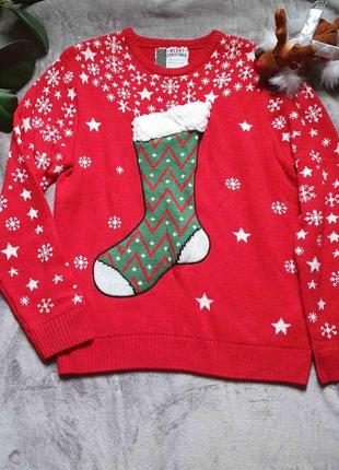 Святковий светрик. свитер. новогодний свитер праздничный
