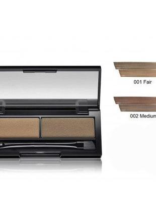 Тіні для брів max factor real brow duo kit 2-кольорові 01 fair, 02 medium 3.3 г4 фото