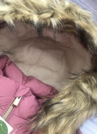Теплая зимняя куртка, пальто, подростковая курточка удлиненная с поясом, утепленная на синтепоне7 фото