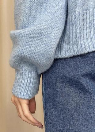 Уютный свитер с горлом 🫶🏻5 фото