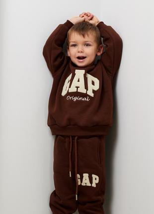 Теплий дитячий костюм gap