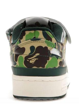 Кросівки adidas  bape x forum low 84 30th3 фото