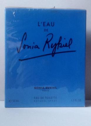 Sonia rykiel l'eau de sonia rykiel 50 мл.