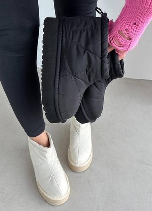 Дутики с мехом