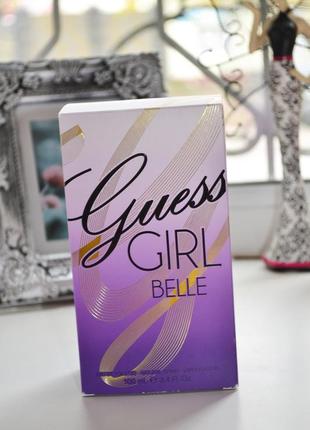 Коробка від парфумів guess girl belle