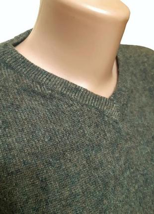 L-3xl пуловер, 80% вовна лами, светр, джемпер, великий розмір б-у пуловер, бладеш3 фото