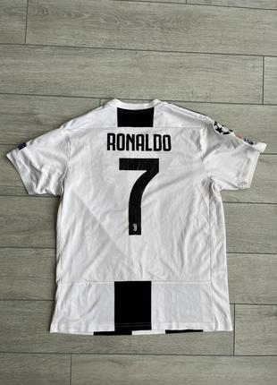 Футбольна футболка juventus cristiano ronaldo adidas football jersey1 фото