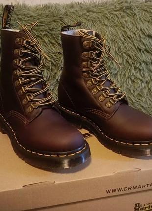 Женские зимние ботинки dr.martens оригинал ( размер 36)