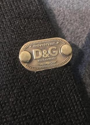 Свитер шерстяной d&amp;g размер м, замеры на фото8 фото