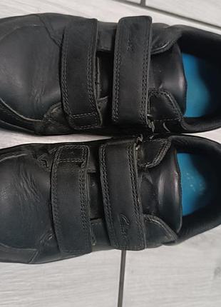 Кожаные туфли clarks 3