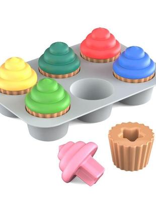 Розвивальна іграшка bright starts sort and sweet cupcakes (74451124998)