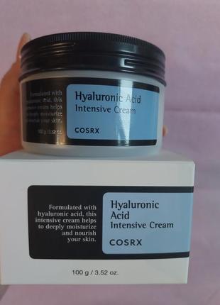Cosrx hyaluronic acid, інтенсивний крем для обличчя з гіалуроновою кислотою
cosrx hyaluronic acid