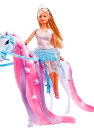 Лялька steffi & evi love принцеса з конем (5733519)1 фото