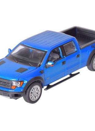 Автомодель автопром ford f-150 svt raptor синій (68363/1)