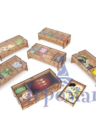 Органайзер для настольной игры замки бургундии / organizer for boardgame castles of burgundy3 фото