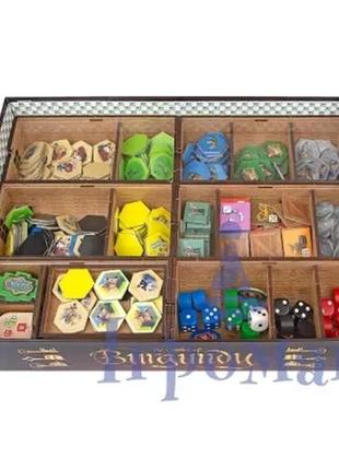 Органайзер для настольной игры замки бургундии / organizer for boardgame castles of burgundy