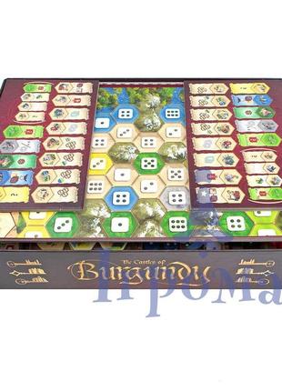 Органайзер для настольной игры замки бургундии / organizer for boardgame castles of burgundy2 фото